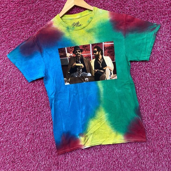 Cheech & Chong Graphic Print Tie Dye T-Shirt Small - Picture 3 of 4